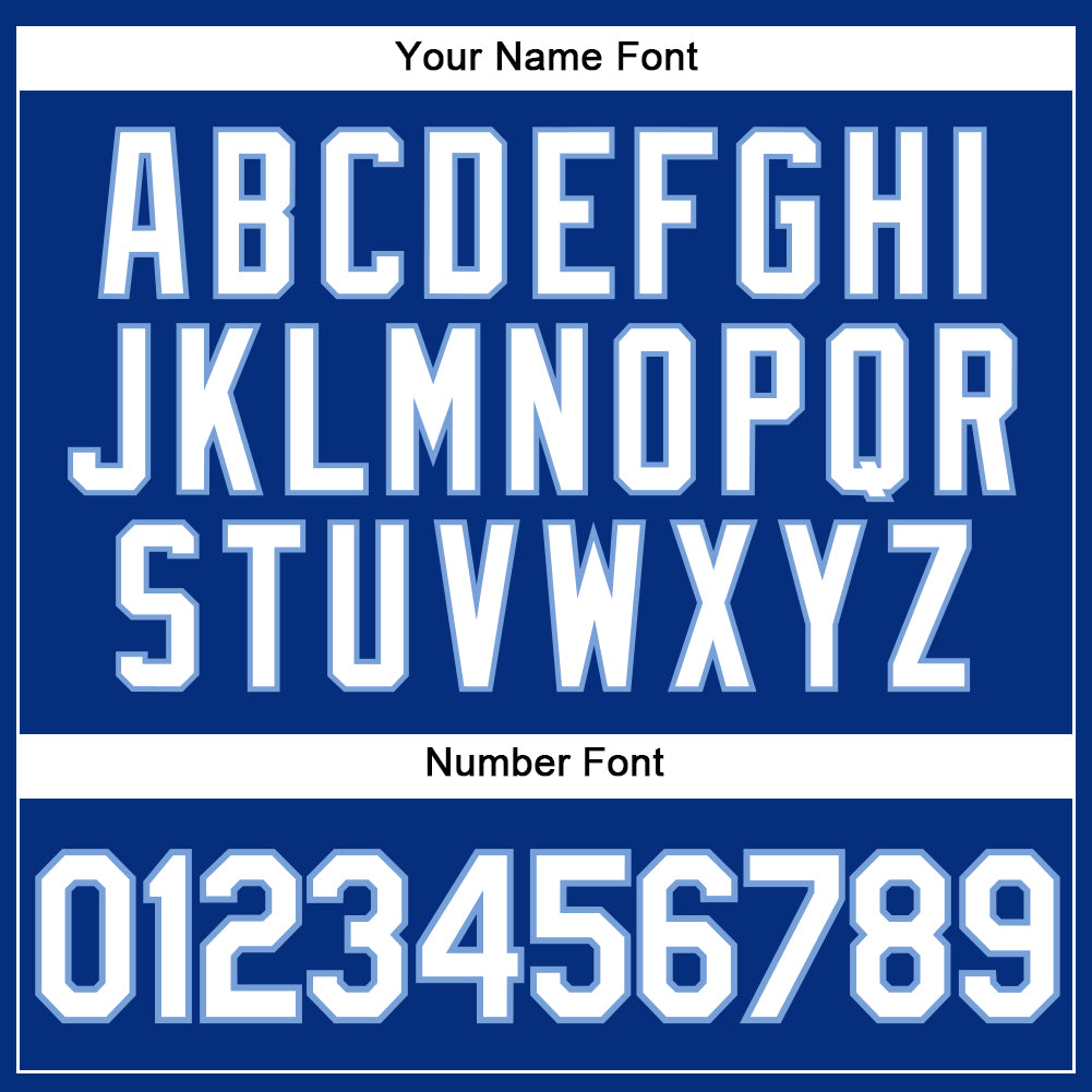 Custom Royal White-Light Blue Authentic Sleeveless Baseball Jersey - Sky-Custom