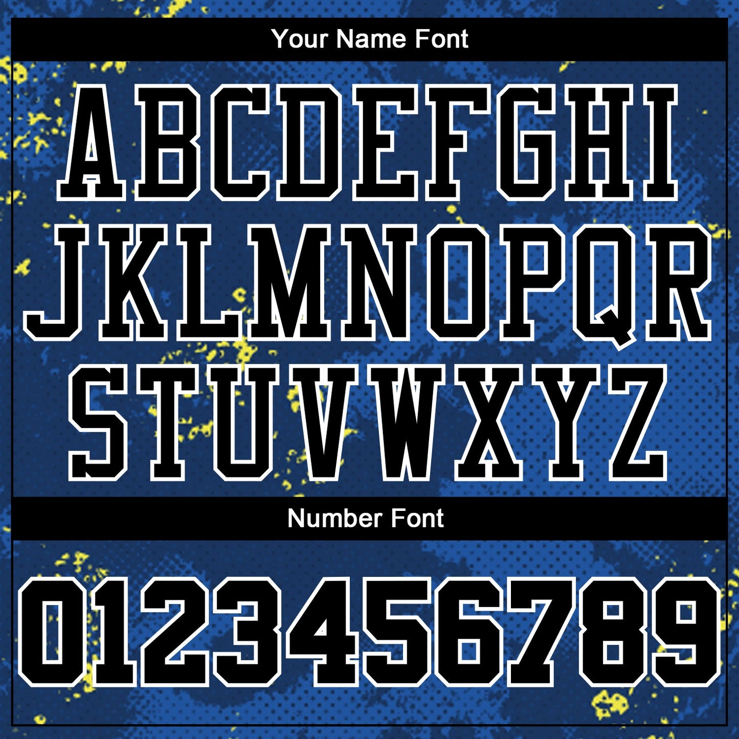 Custom Royal Black-Gold Round Neck Sublimation Basketball Suit Jersey - Sky-Custom