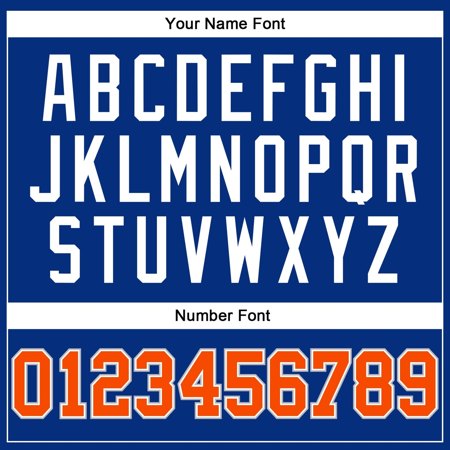 Custom Royal Orange-Gray Authentic Throwback Basketball Jersey - Sky-Custom