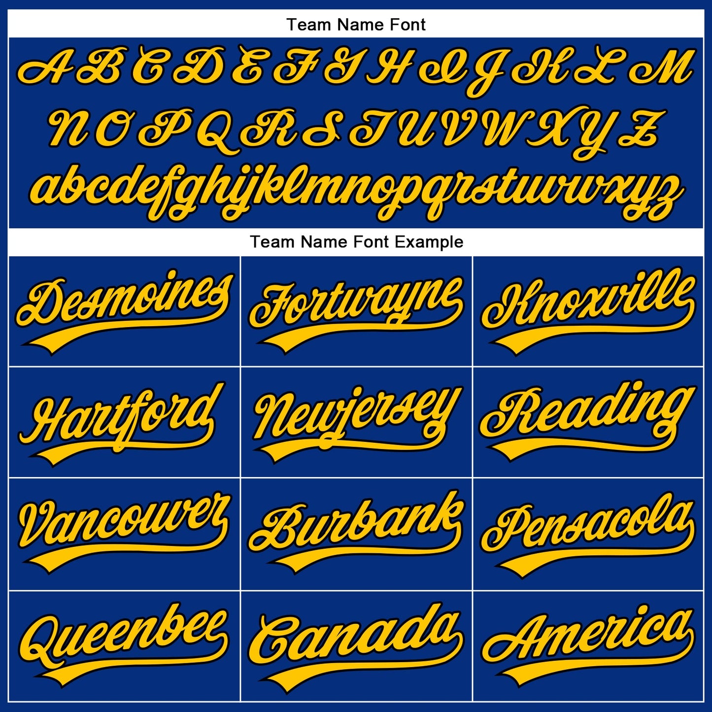 Custom Royal Yellow Pinstripe Black Authentic Baseball Jersey - Sky-Custom
