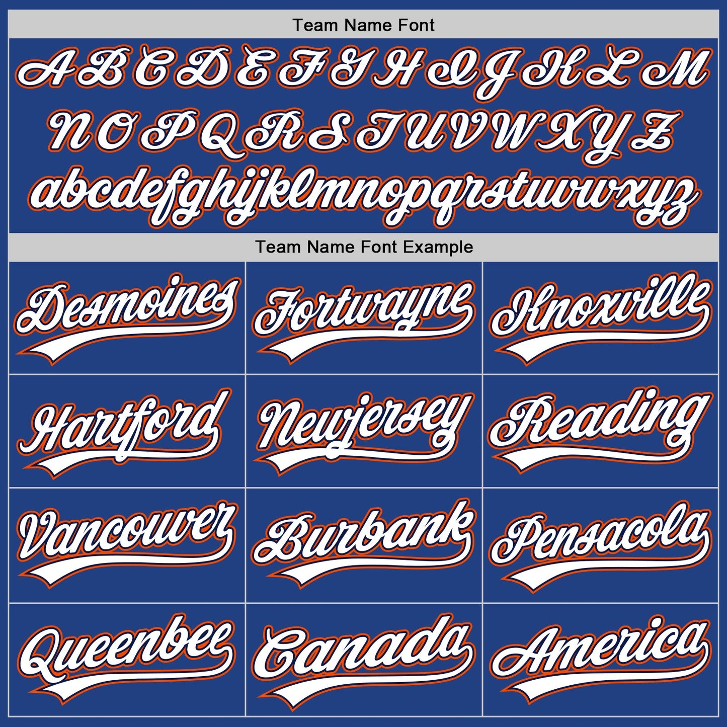 Custom Royal Navy-Orange Authentic Throwback Baseball Jersey - Sky-Custom