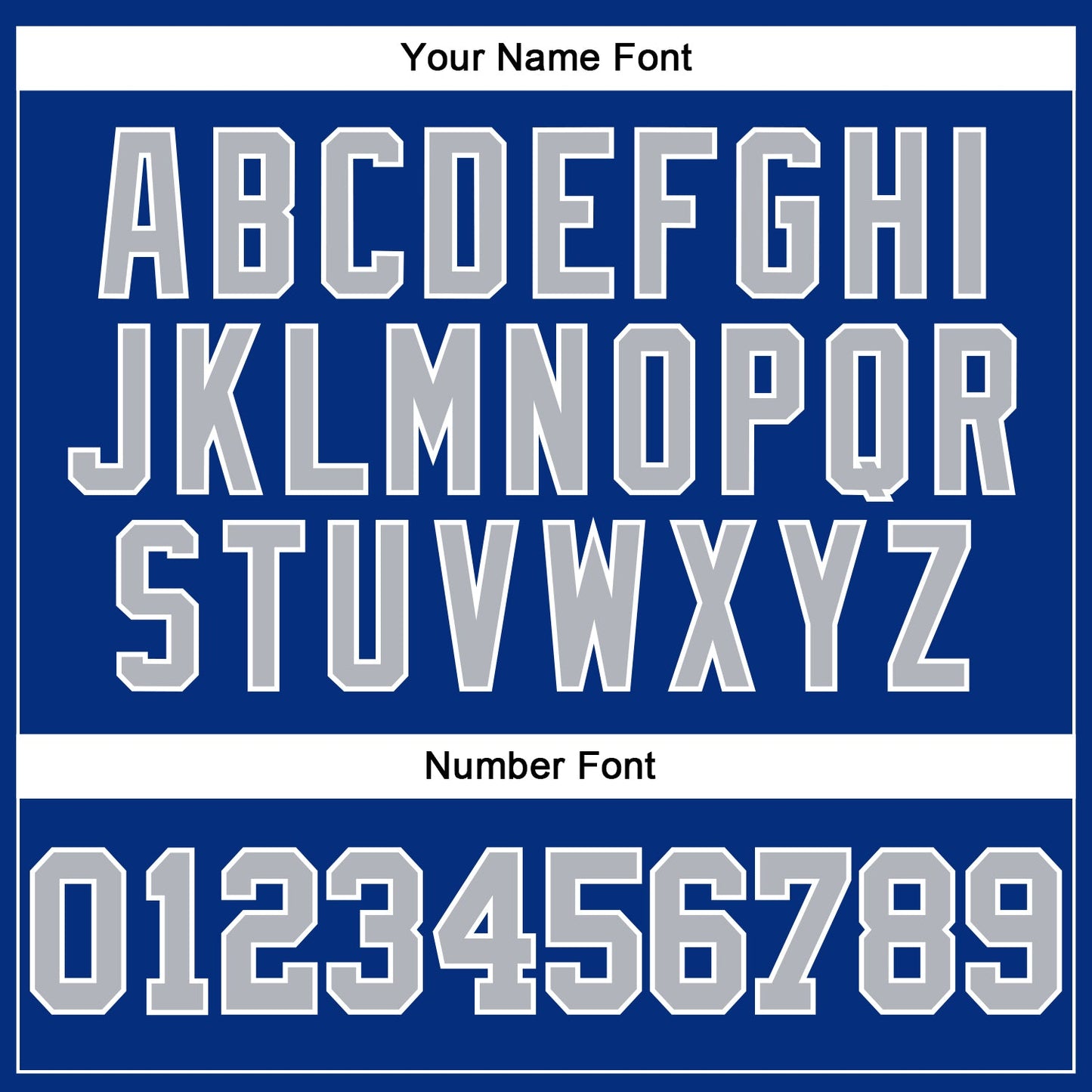 Custom Royal Gray-White Mesh Authentic Football Jersey - Sky-Custom