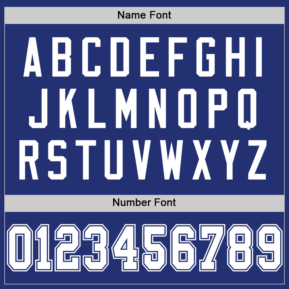 Custom Royal White Mesh Authentic Throwback Football Jersey - Sky-Custom