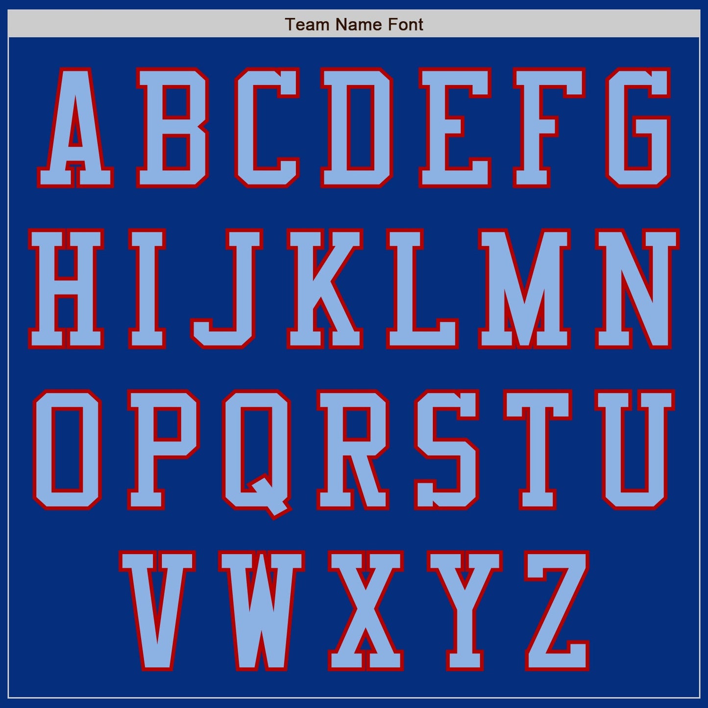 Custom Royal Light Blue-Red Authentic Baseball Jersey - Sky-Custom