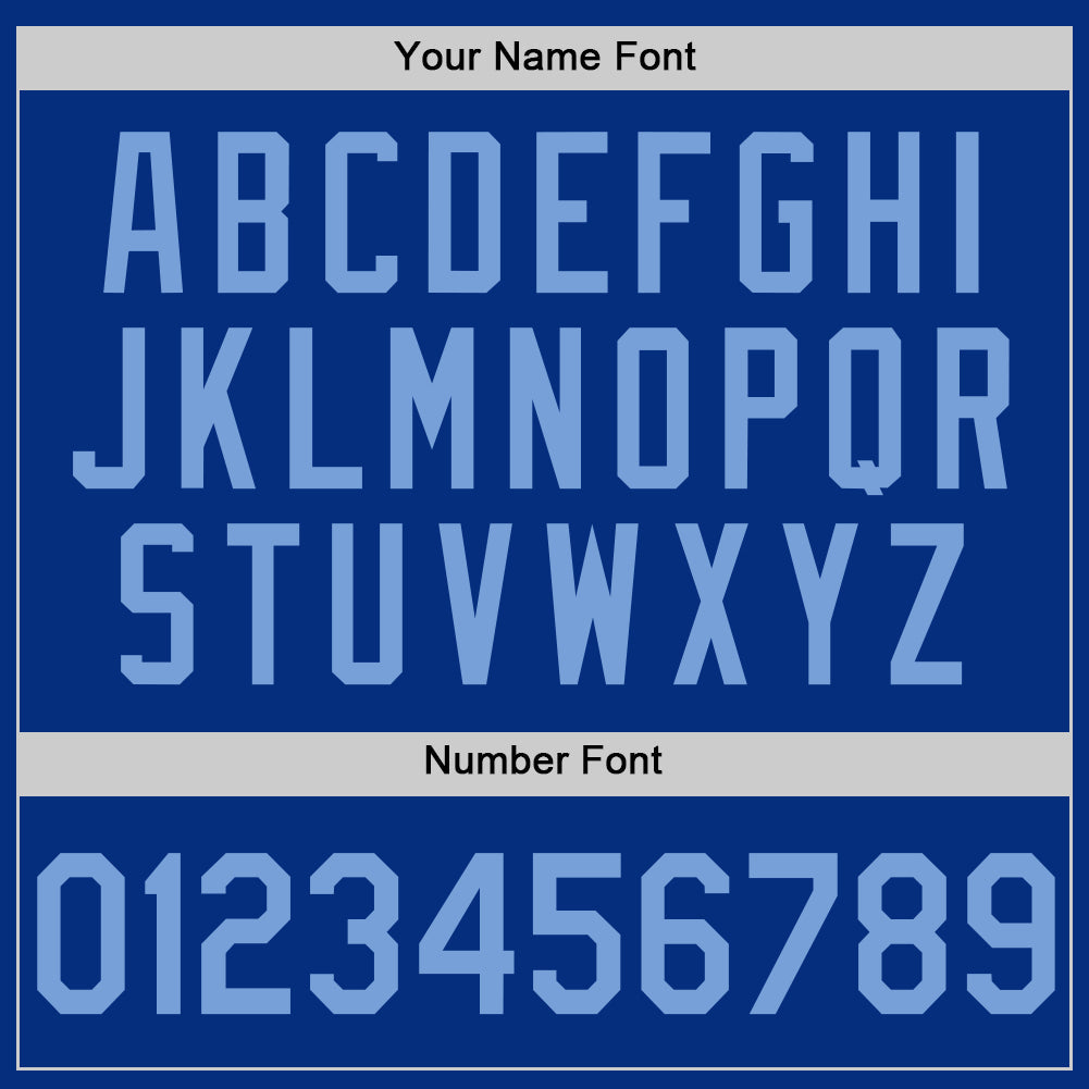 Custom Royal Light Blue Authentic Throwback Basketball Jersey - Sky-Custom