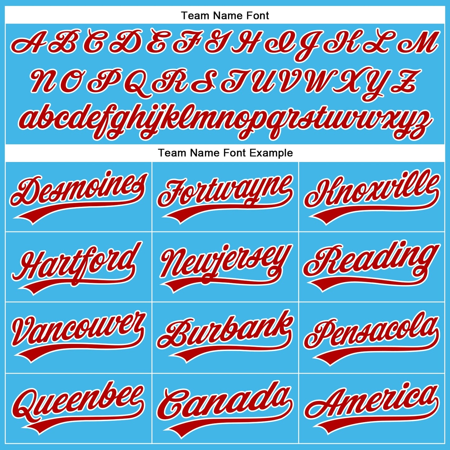 Custom Sky Blue Red-White Authentic Baseball Jersey - Sky-Custom