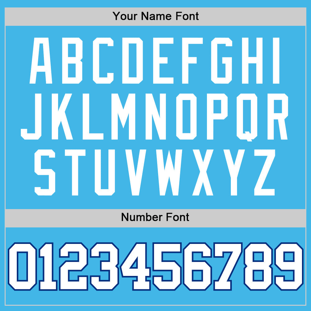 Custom Sky Blue White-Royal Authentic Basketball Jersey - Sky-Custom