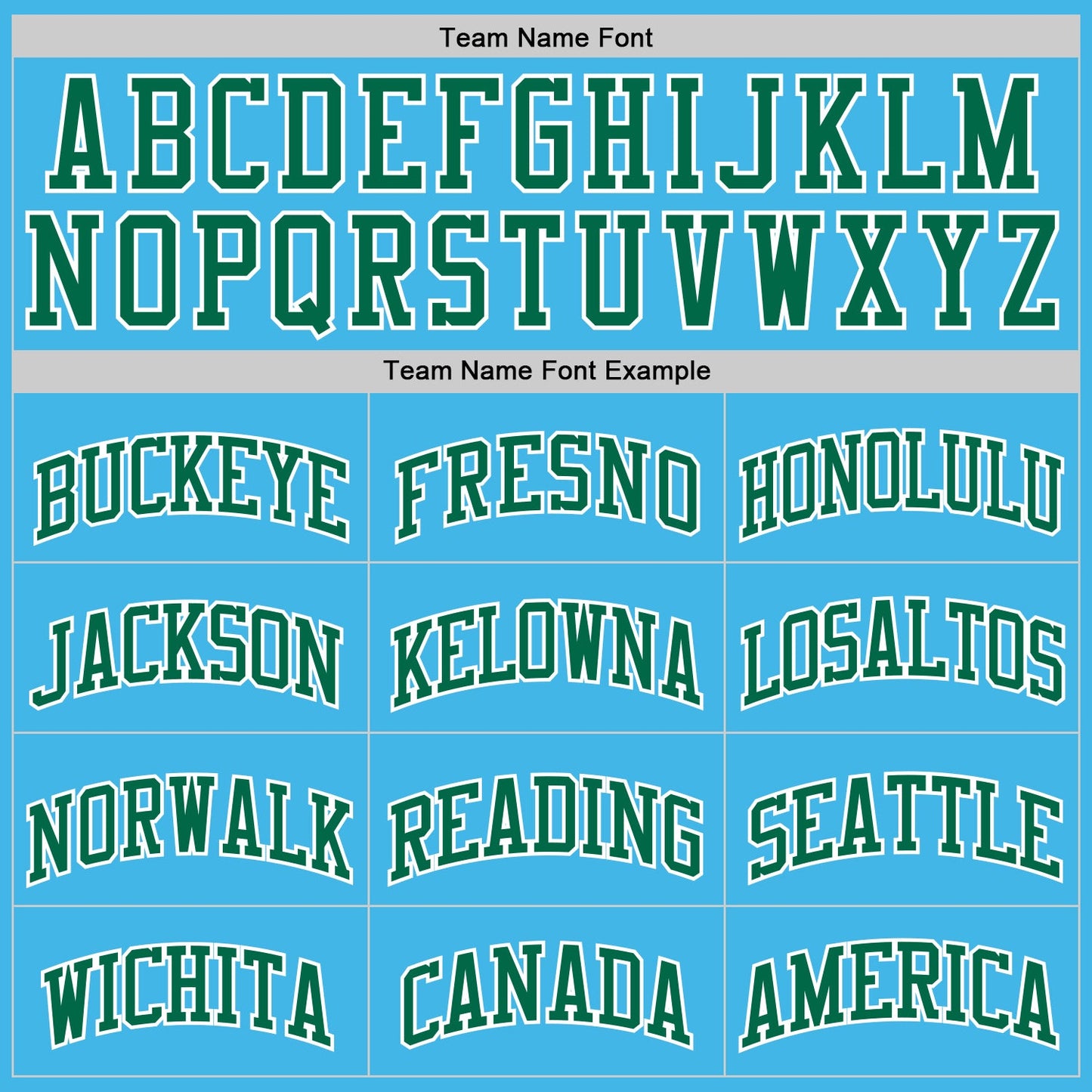 Custom Sky Blue Kelly Green-White Authentic Basketball Jersey - Sky-Custom