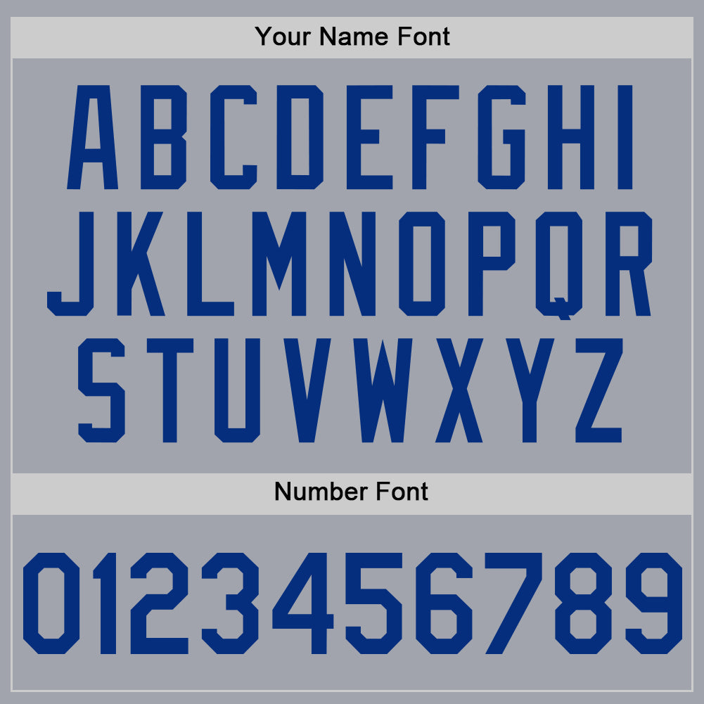 Custom Gray Royal Authentic Sleeveless Baseball Jersey - Sky-Custom