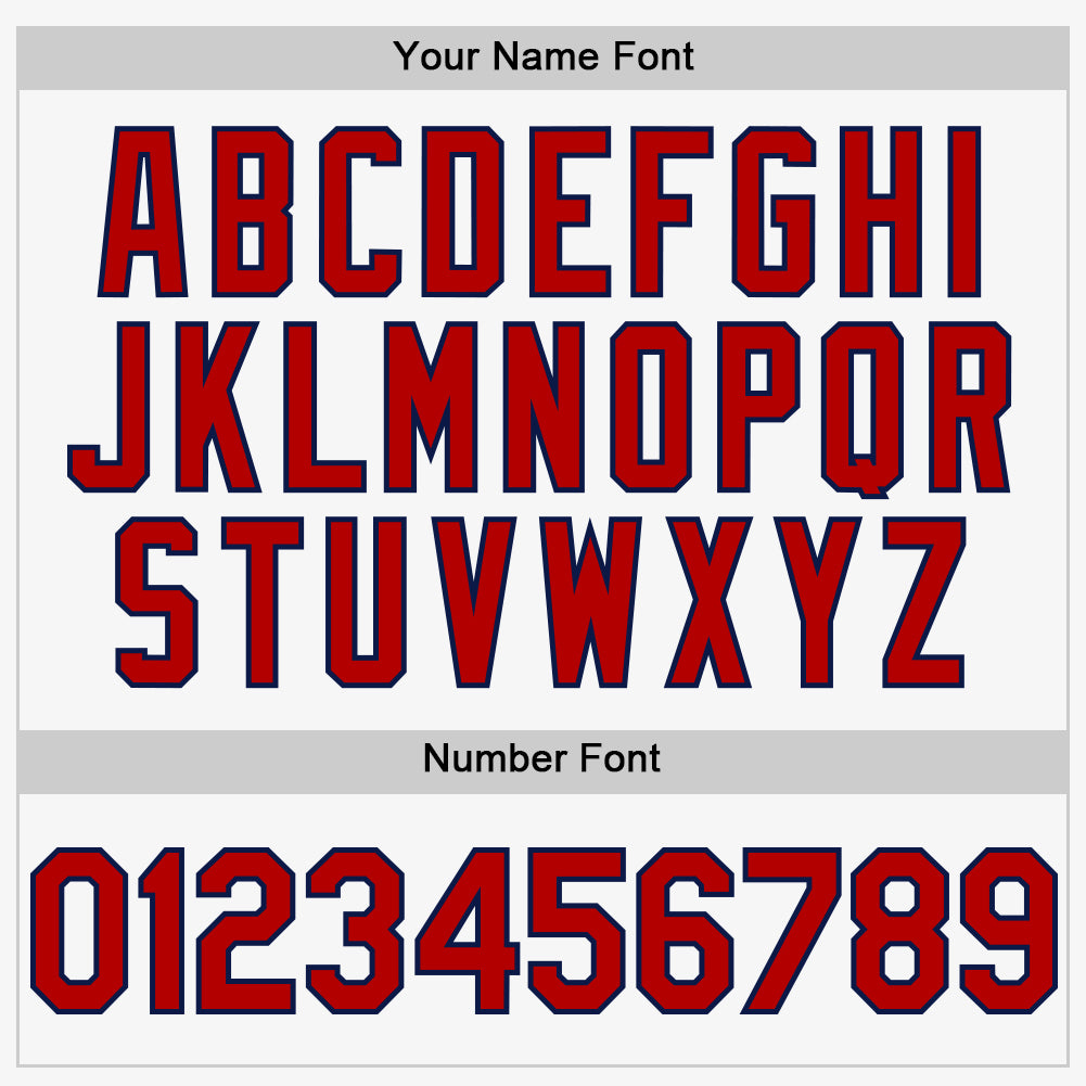 Custom White Red-Navy Authentic Sleeveless Baseball Jersey - Sky-Custom