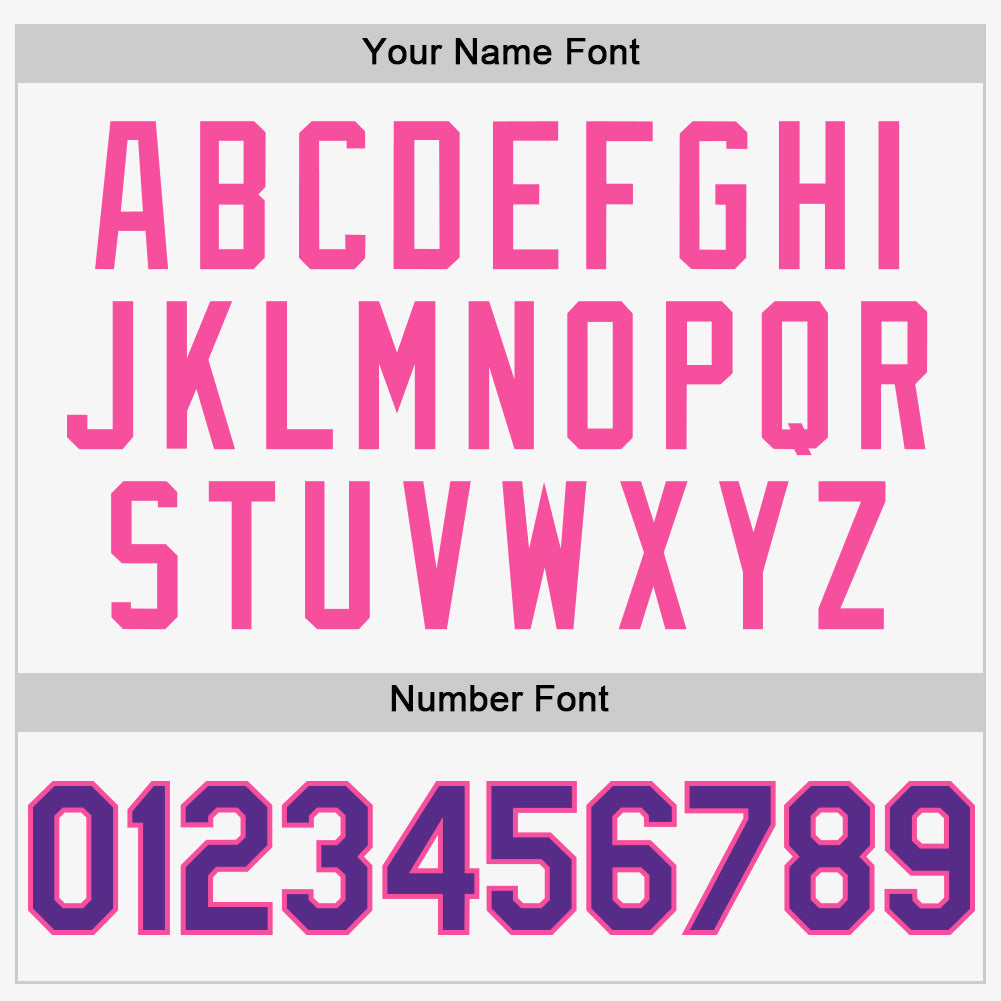 Custom White Purple-Pink Authentic Sleeveless Baseball Jersey - Sky-Custom