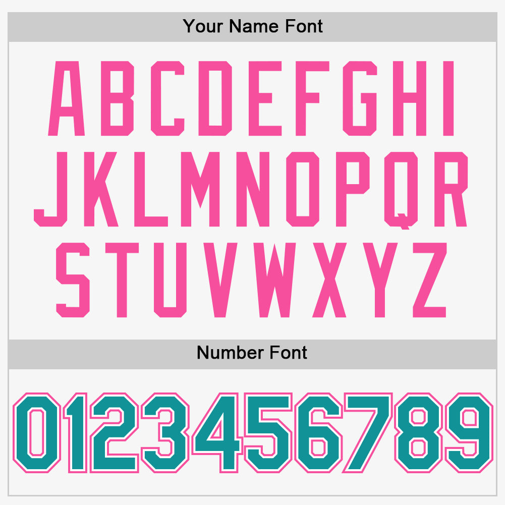 Custom White Teal-Pink Authentic Sleeveless Baseball Jersey - Sky-Custom