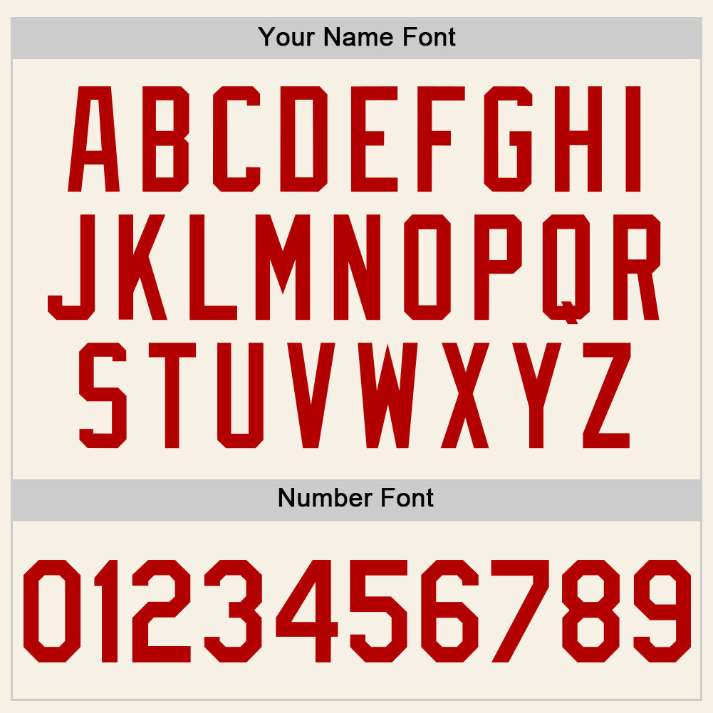 Custom Cream Red Authentic Sleeveless Baseball Jersey - Sky-Custom