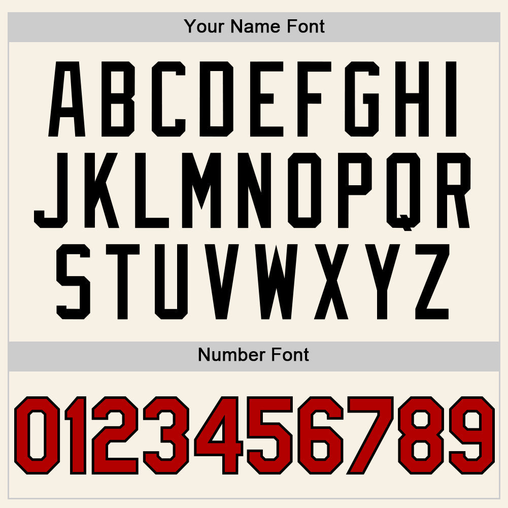 Custom Cream Red-Black Authentic Sleeveless Baseball Jersey - Sky-Custom