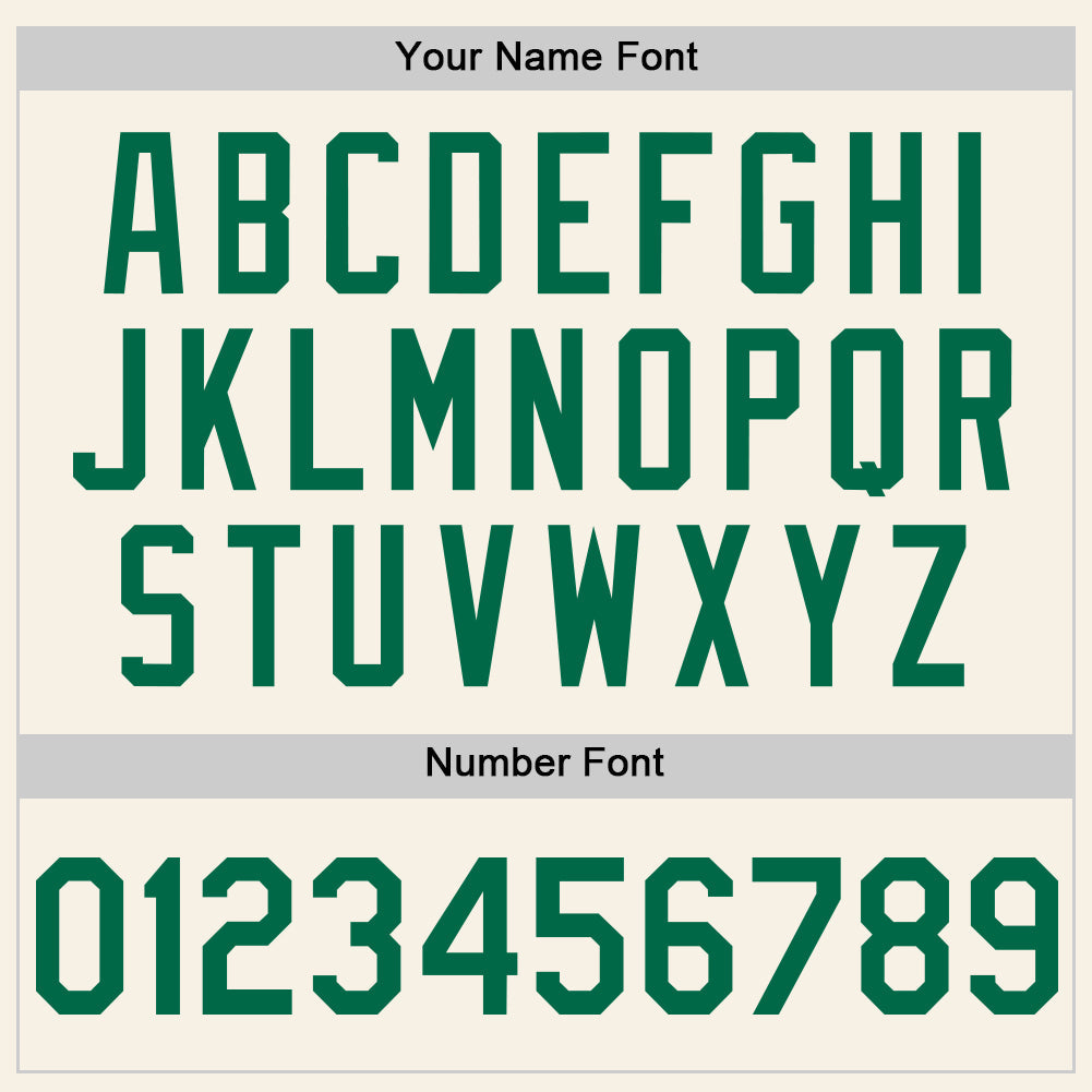 Custom Cream Kelly Green-Red Authentic Sleeveless Baseball Jersey - Sky-Custom