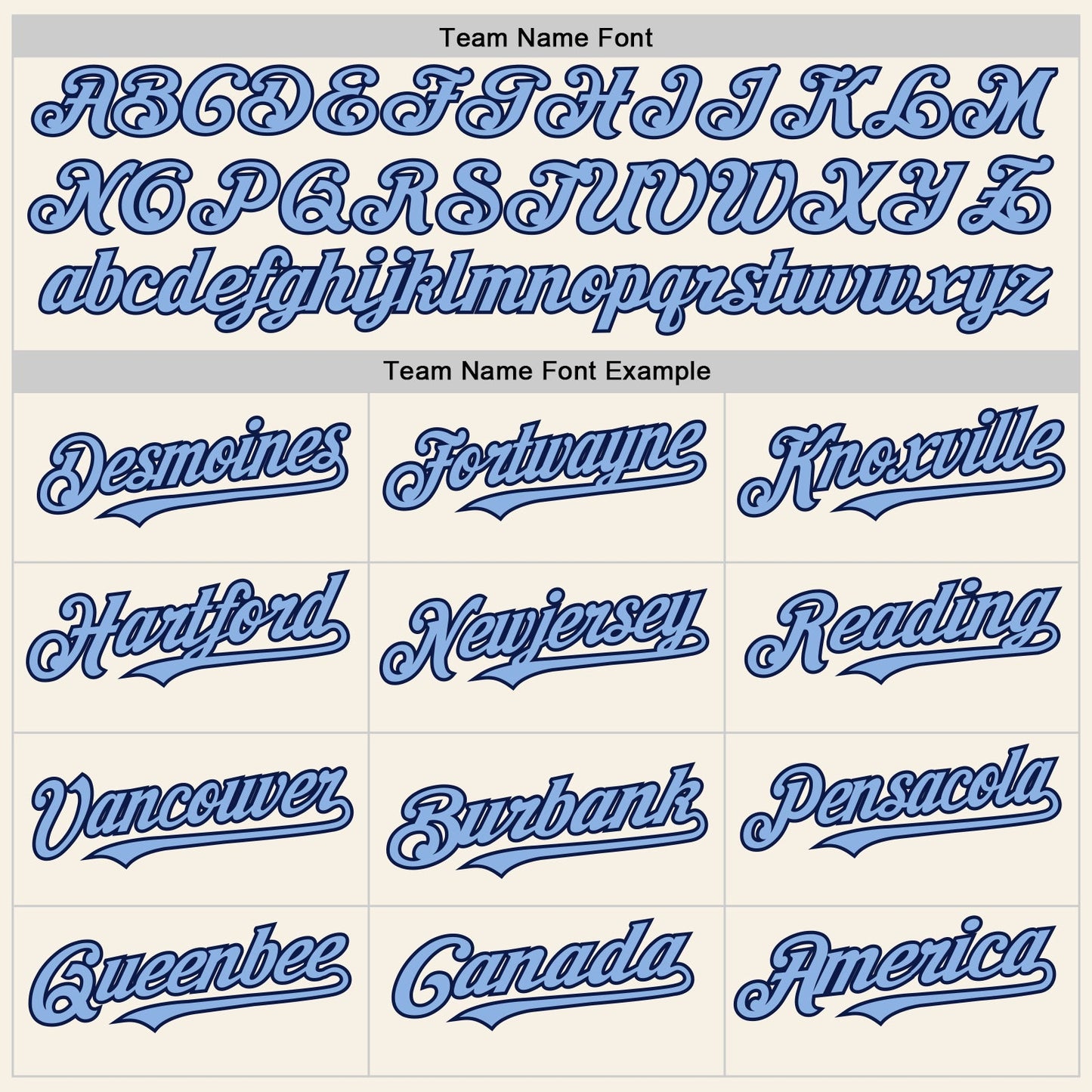 Custom Cream Light Blue-Navy Authentic Sleeveless Baseball Jersey - Sky-Custom