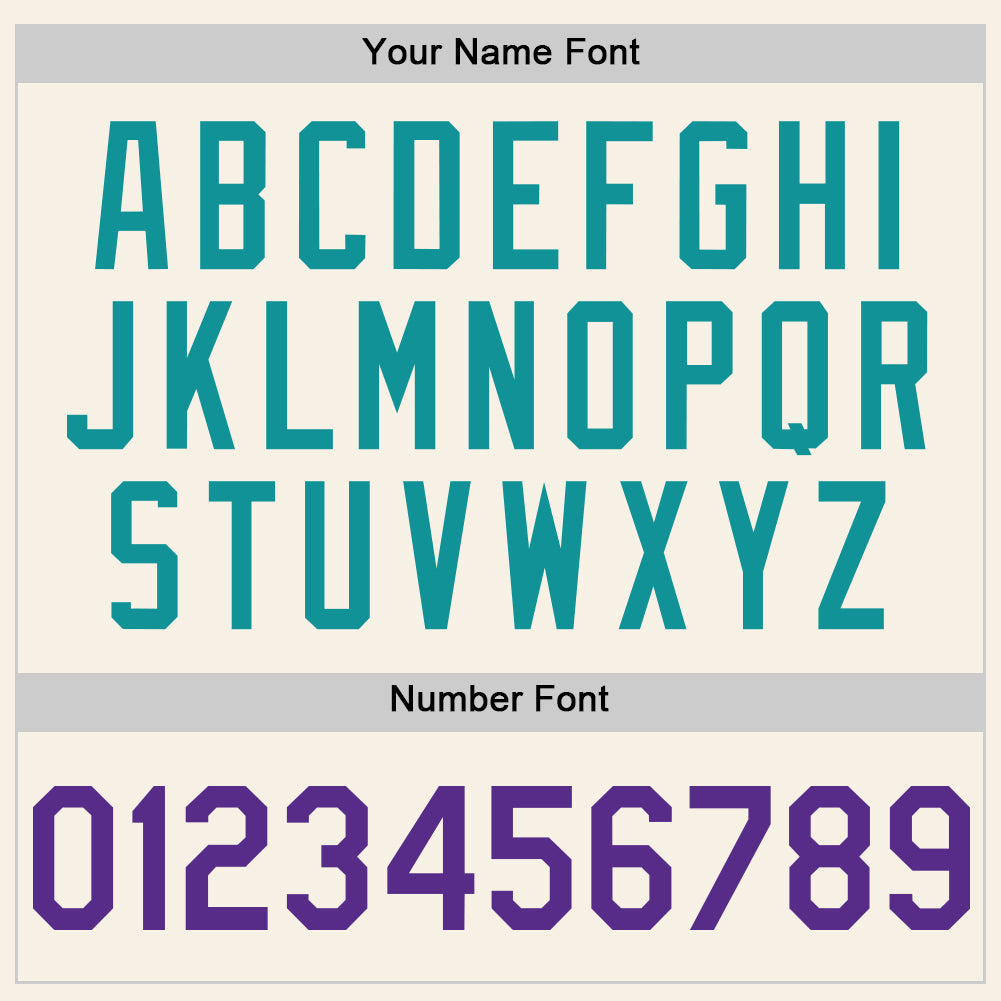 Custom Cream Purple-Teal Authentic Sleeveless Baseball Jersey - Sky-Custom