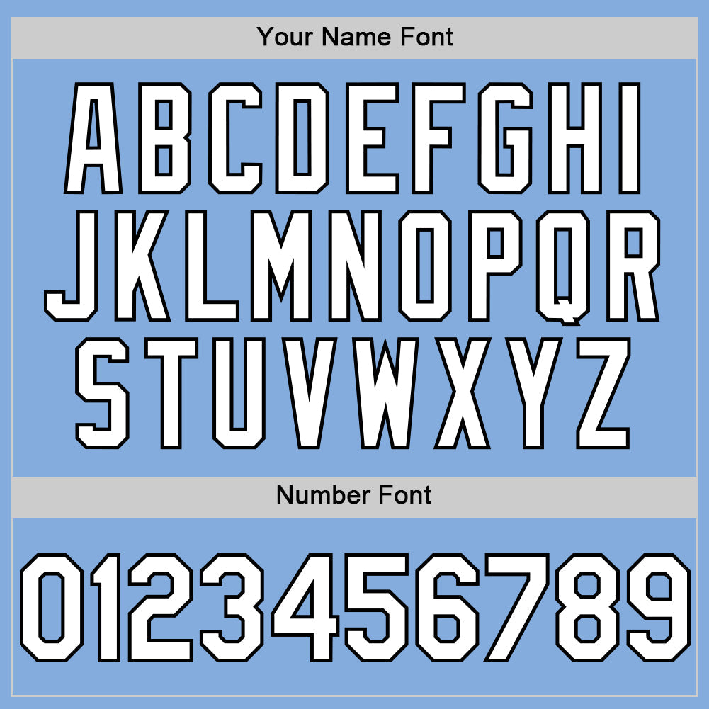 Custom Light Blue White-Black Authentic Sleeveless Baseball Jersey - Sky-Custom