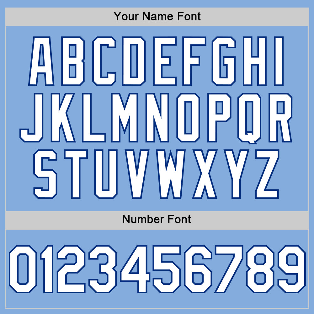 Custom Light Blue White-Royal Authentic Sleeveless Baseball Jersey - Sky-Custom