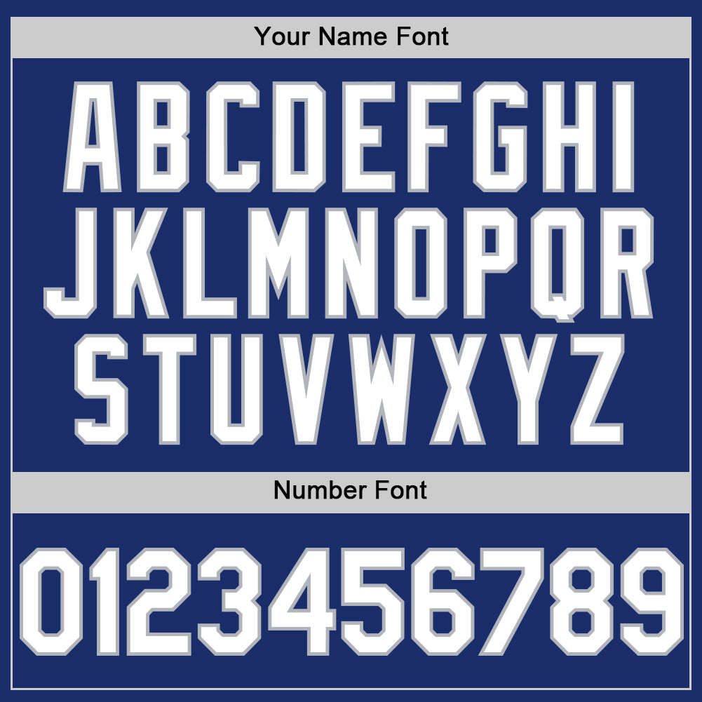 Custom Royal White-Gray Authentic Sleeveless Baseball Jersey - Sky-Custom