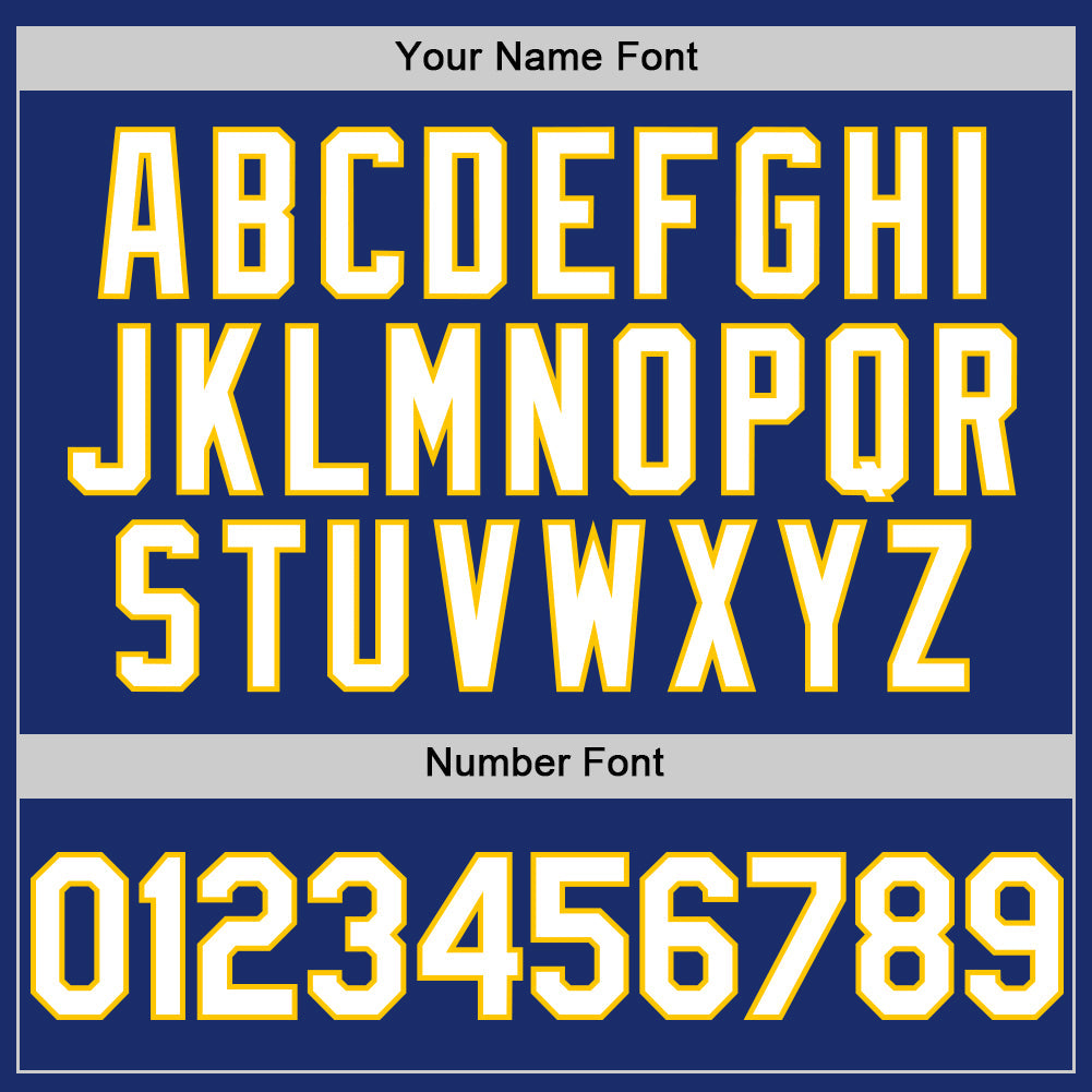 Custom Royal White-Yellow Authentic Sleeveless Baseball Jersey - Sky-Custom