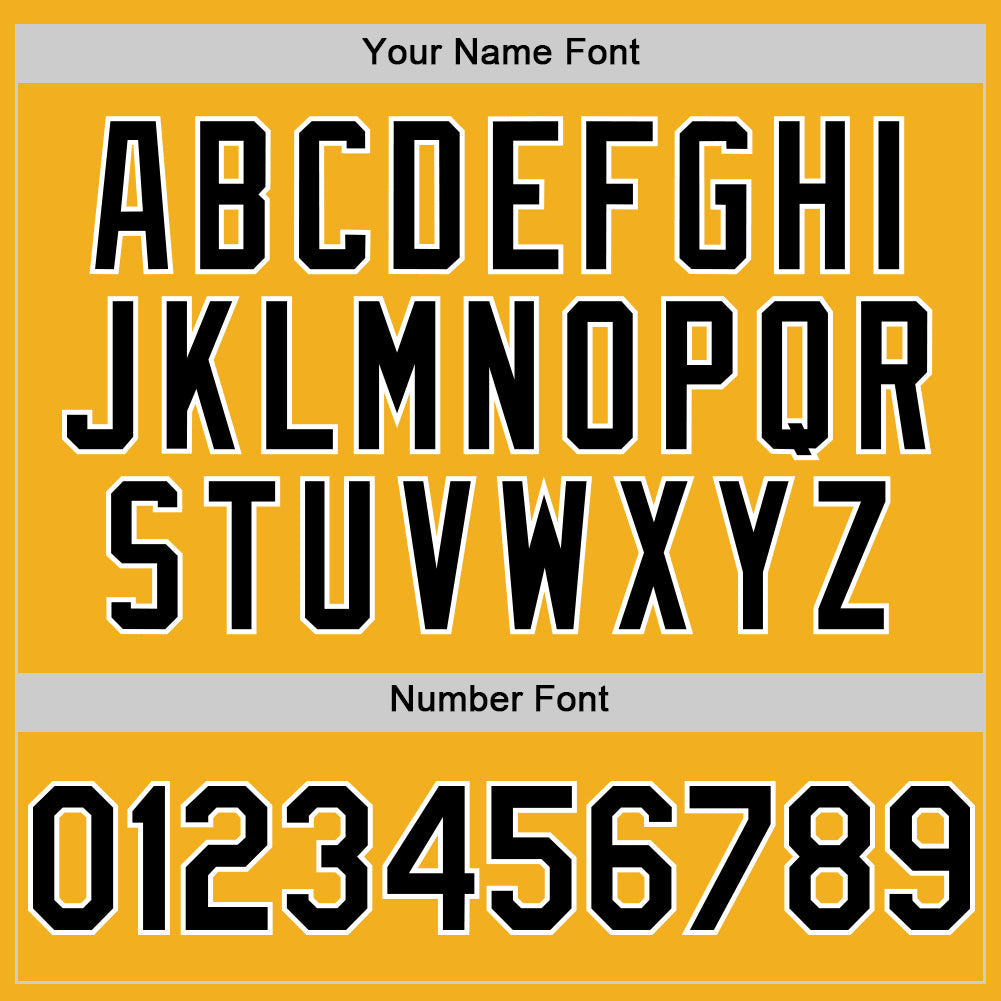 Custom Gold Black-White Authentic Sleeveless Baseball Jersey - Sky-Custom