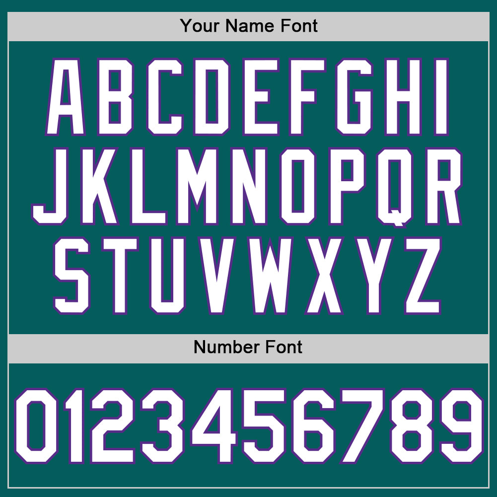 Custom Teal White-Purple Authentic Sleeveless Baseball Jersey - Sky-Custom