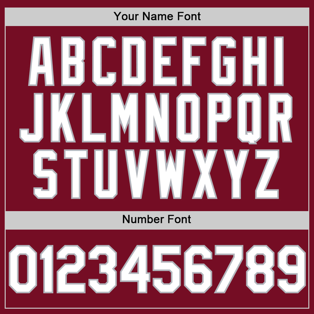 Custom Crimson White-Gray Authentic Sleeveless Baseball Jersey - Sky-Custom