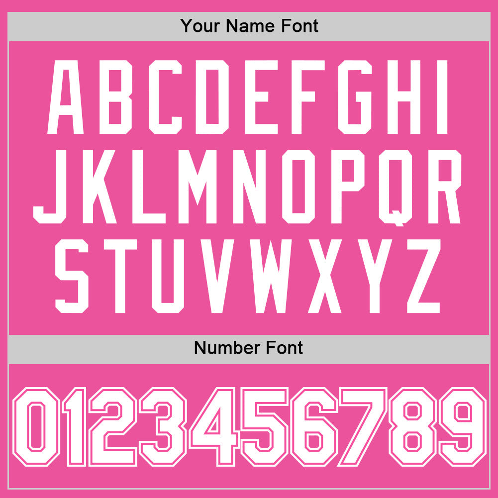 Custom Pink White Authentic Sleeveless Baseball Jersey - Sky-Custom