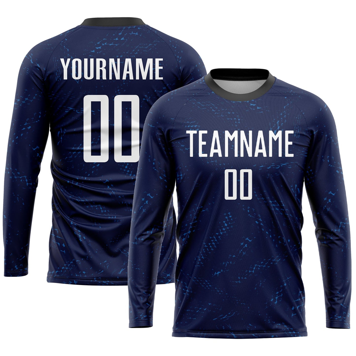 Custom Dark Purple White-Black Sublimation Soccer Uniform Jersey - Sky-Custom