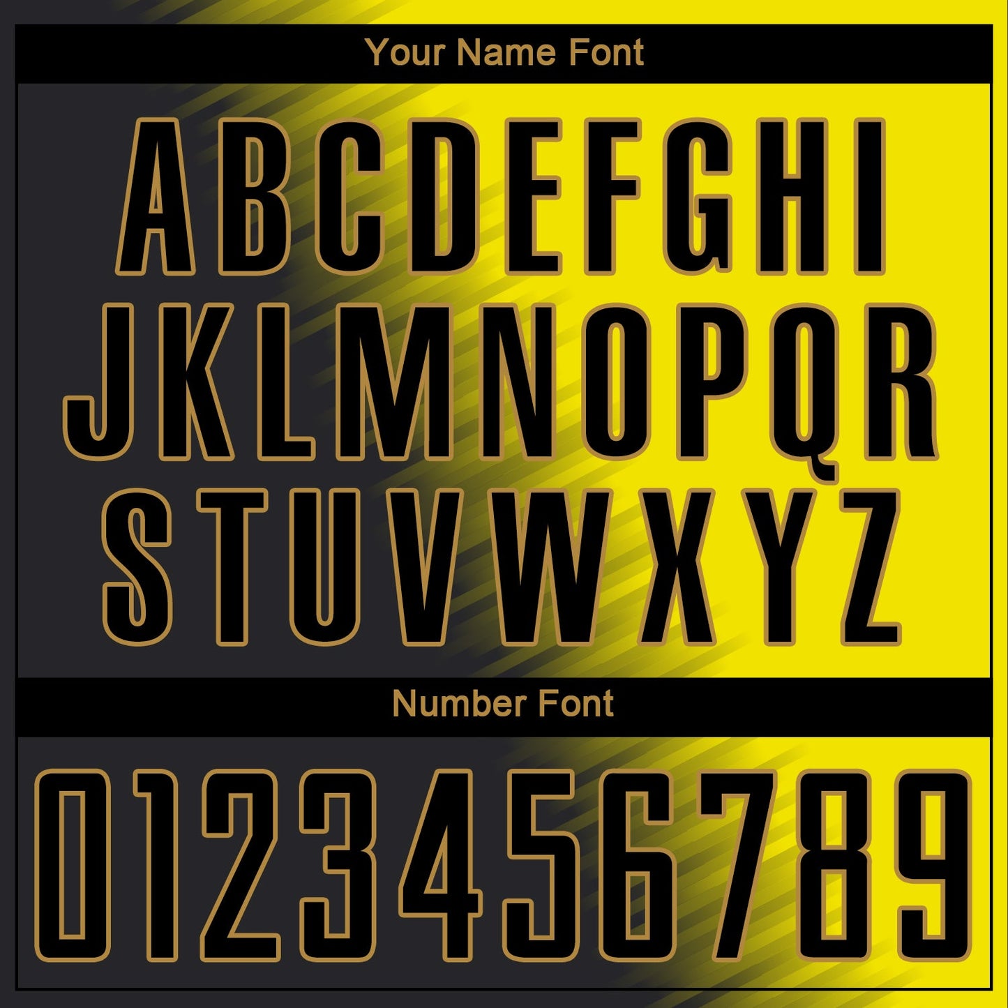 Custom Gold Black-Old Gold Sublimation Soccer Uniform Jersey - Sky-Custom