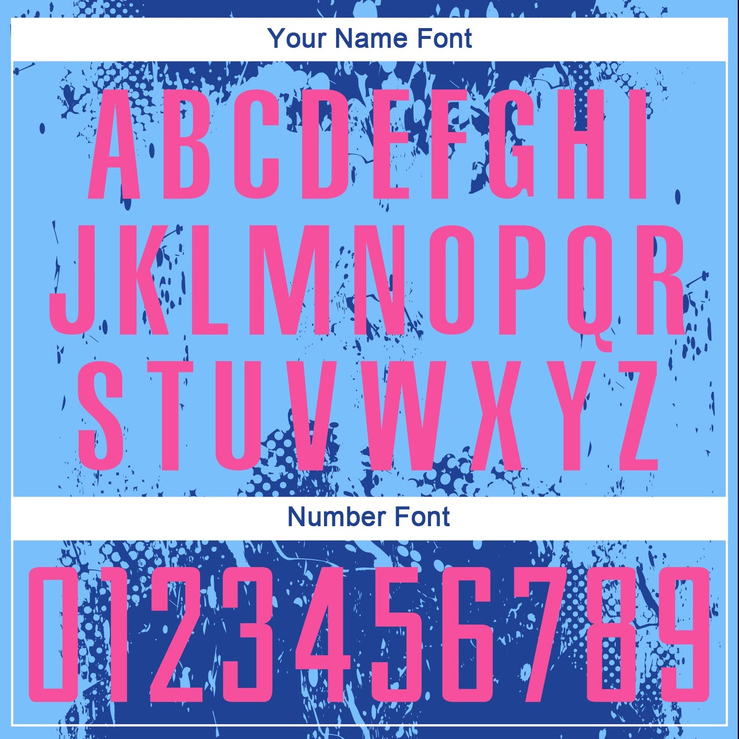 Custom Royal Pink-Light Blue Sublimation Soccer Uniform Jersey - Sky-Custom