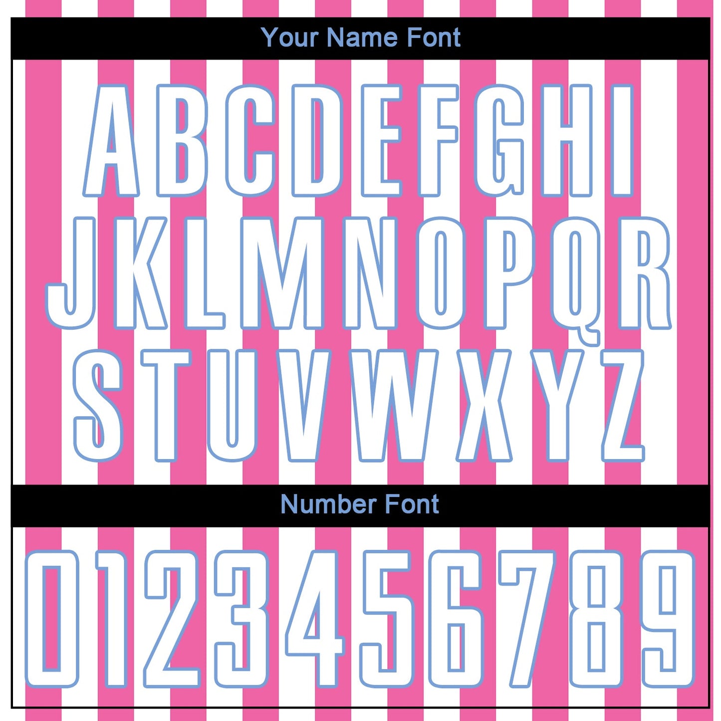 Custom Pink White-Light Blue Sublimation Soccer Uniform Jersey - Sky-Custom