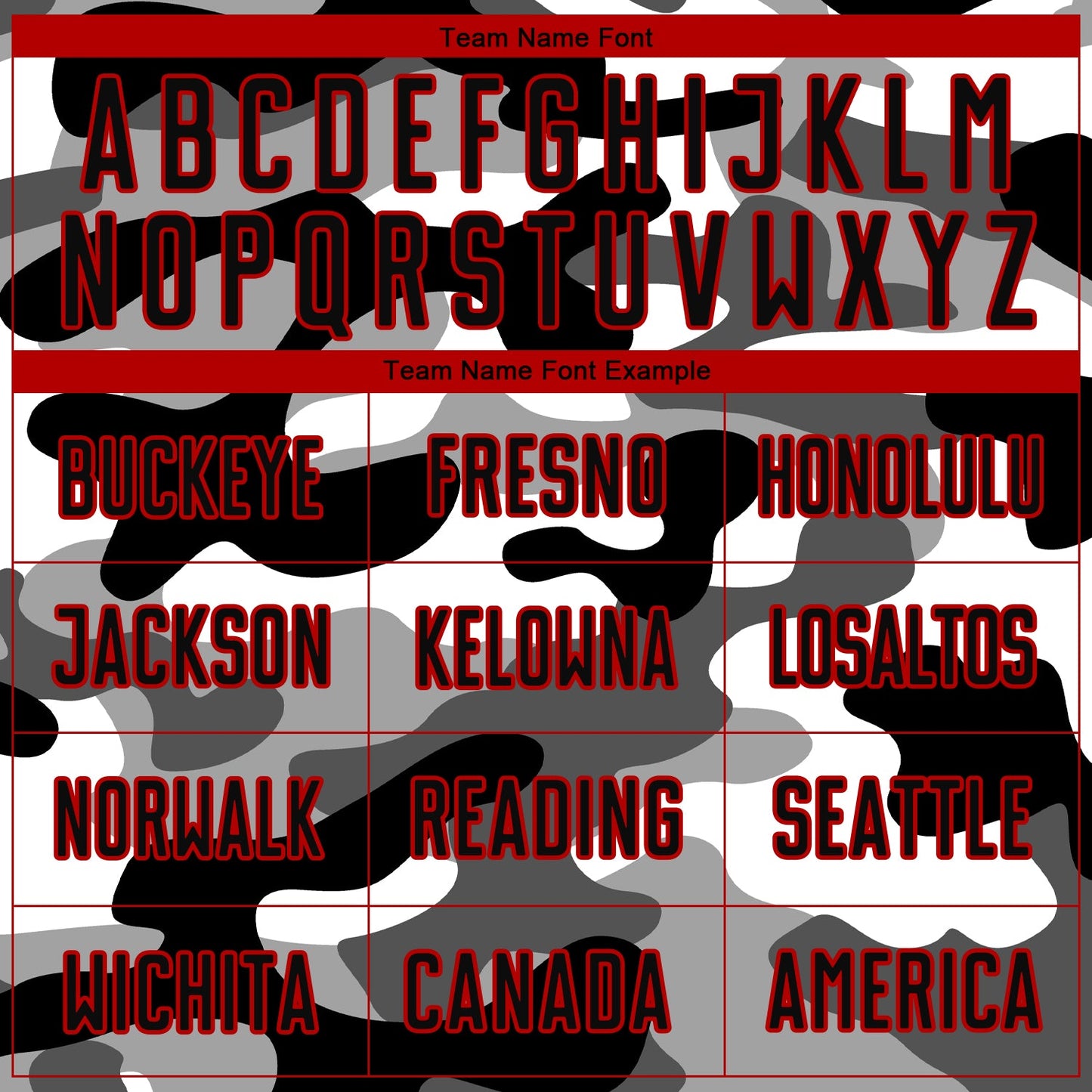 Custom Camo Black-Red Sublimation Salute To Service Soccer Uniform Jersey - Sky-Custom