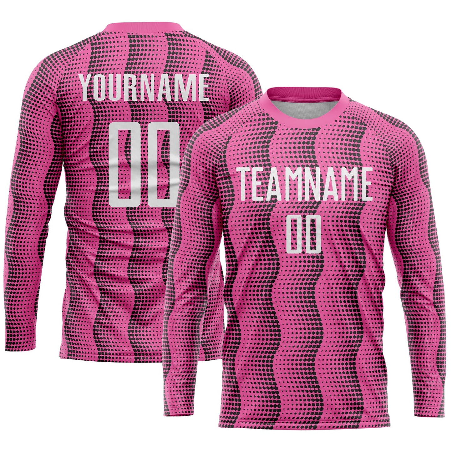 Custom Pink White Sublimation Soccer Uniform Jersey - Sky-Custom