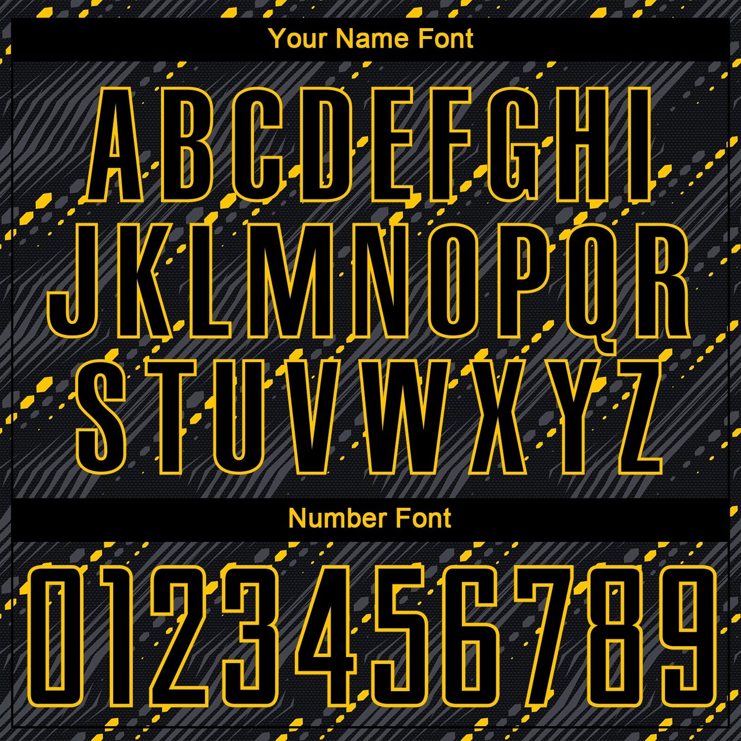 Custom Black Black-Gold Sublimation Soccer Uniform Jersey - Sky-Custom