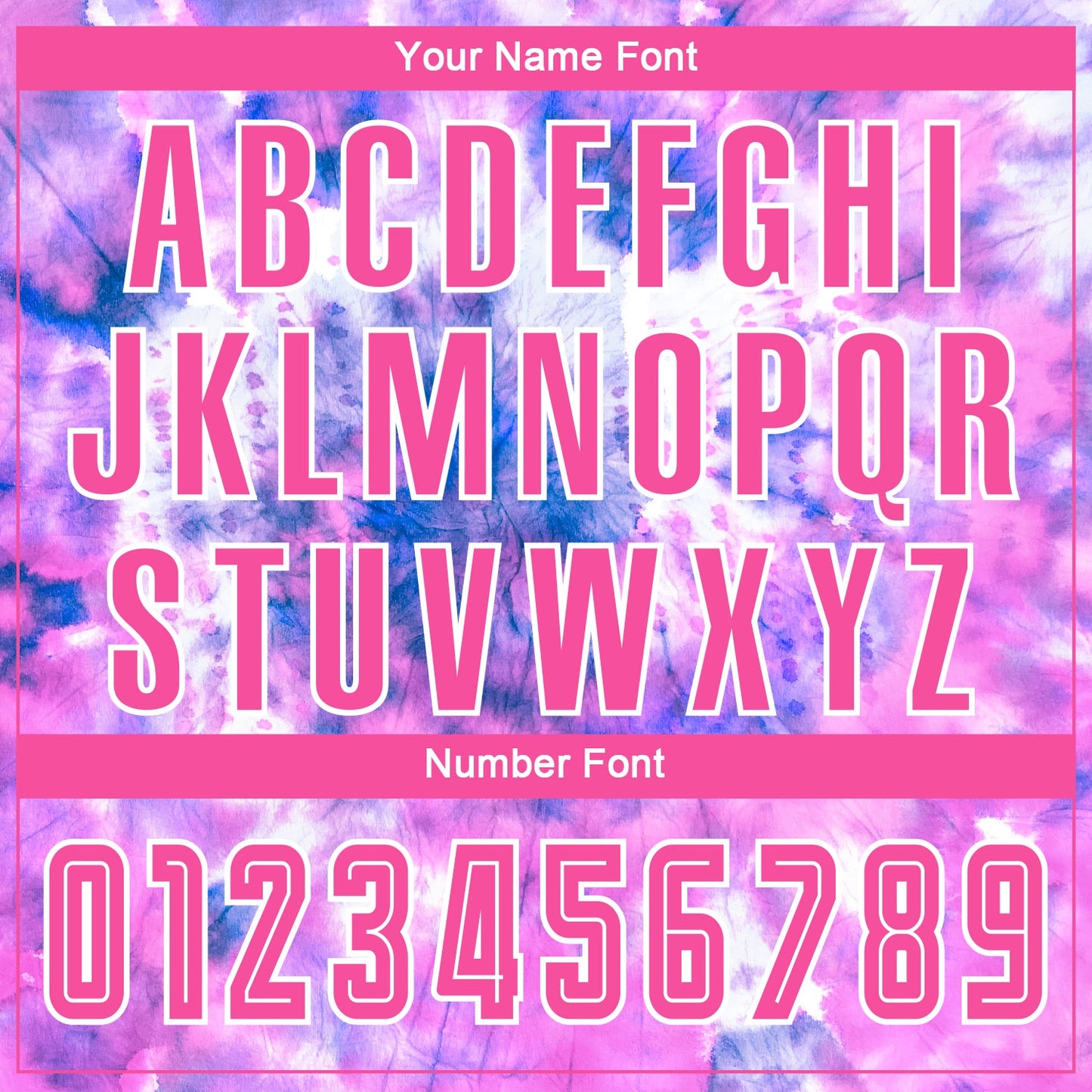 Custom Tie Dye Pink-White Sublimation Soccer Uniform Jersey - Sky-Custom