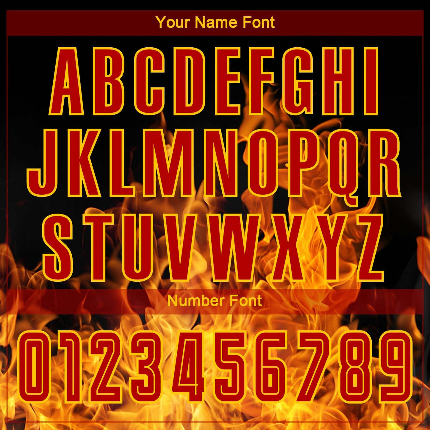 Custom Black Red-Gold Flame Sublimation Soccer Uniform Jersey - Sky-Custom