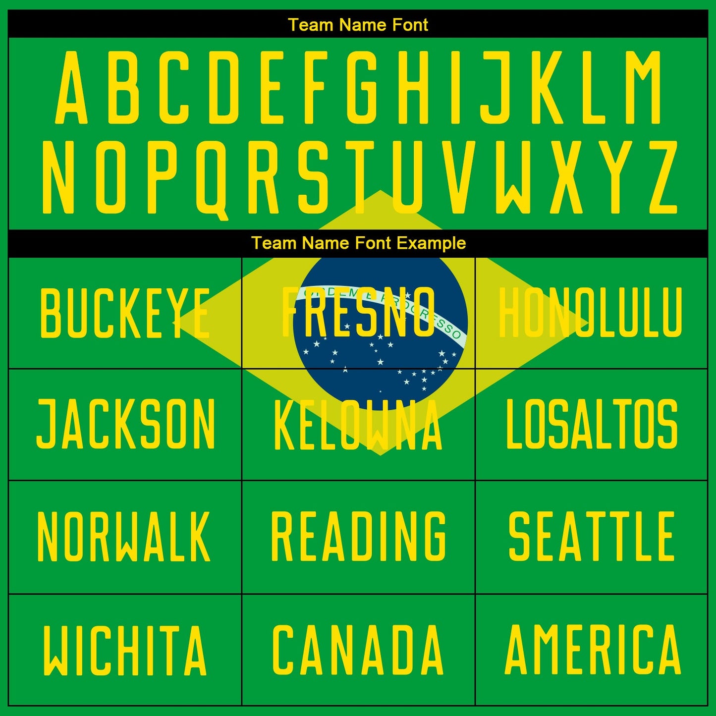 Custom Neon Green Gold-Royal Sublimation Brazilian Flag Soccer Uniform Jersey - Sky-Custom