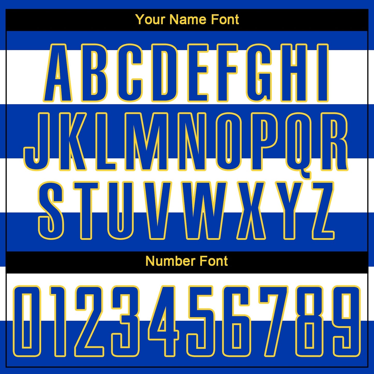 Custom White Royal-Gold Sublimation Uruguayan Flag Soccer Uniform Jersey - Sky-Custom