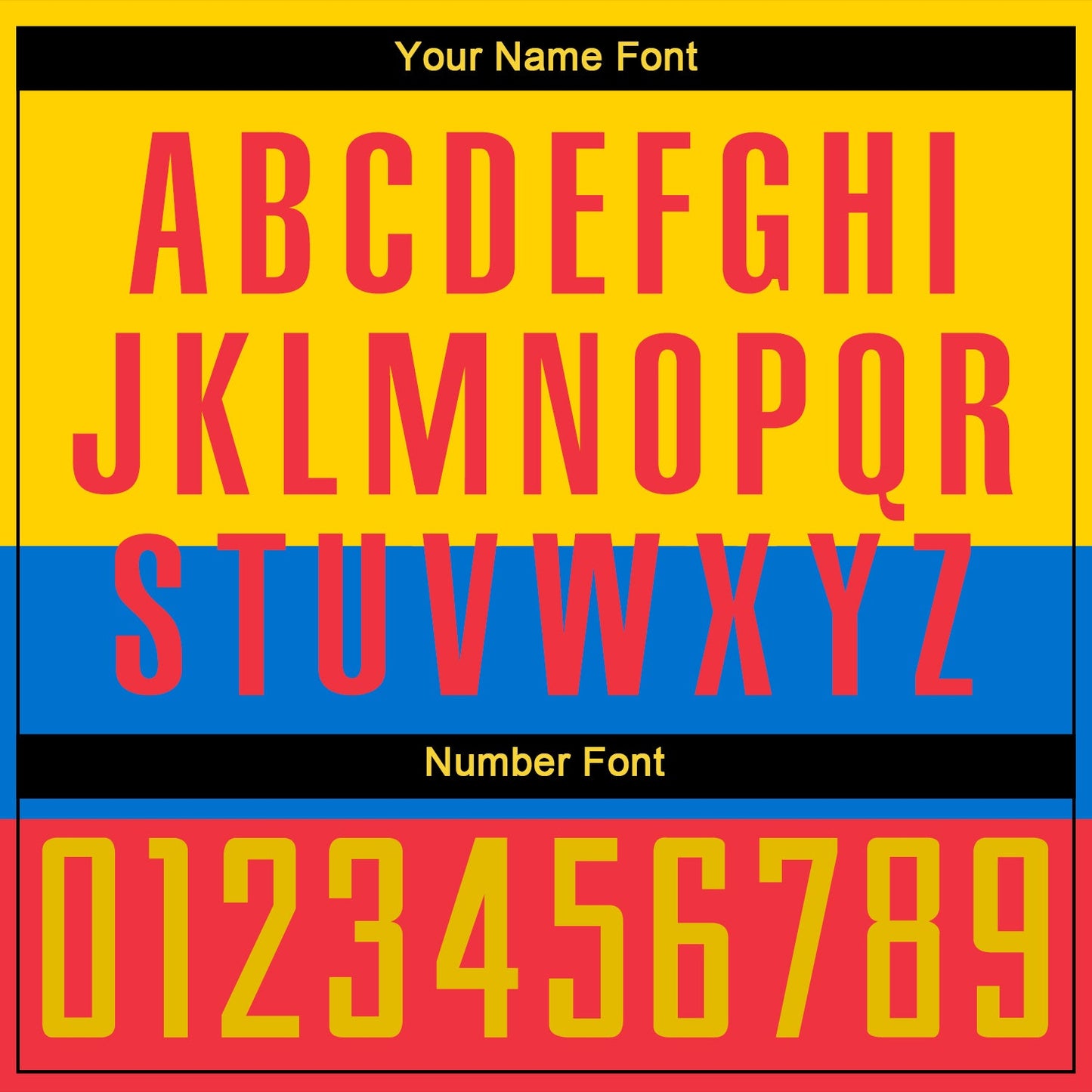 Custom Gold Red-Royal Sublimation Ecuador Flag Soccer Uniform Jersey - Sky-Custom