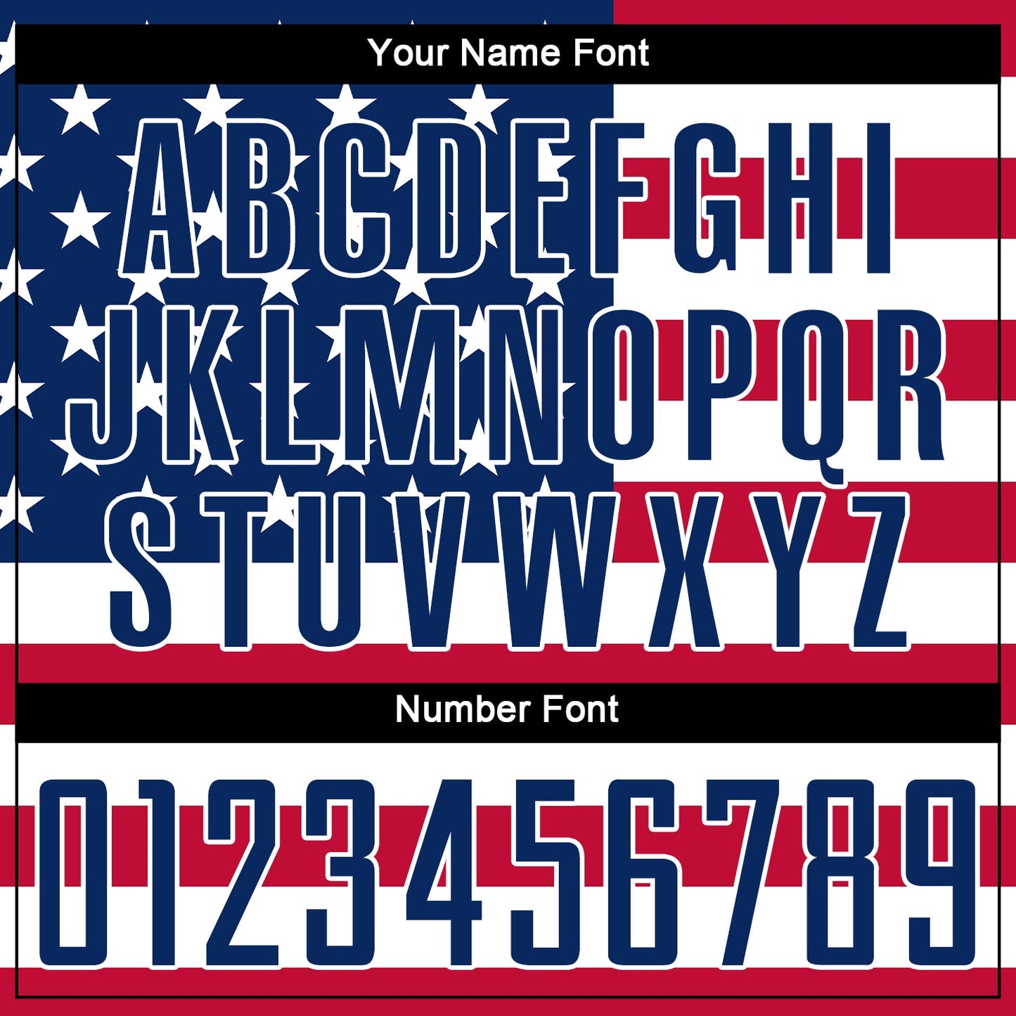 Custom Red Royal-White Sublimation American Flag Soccer Uniform Jersey - Sky-Custom