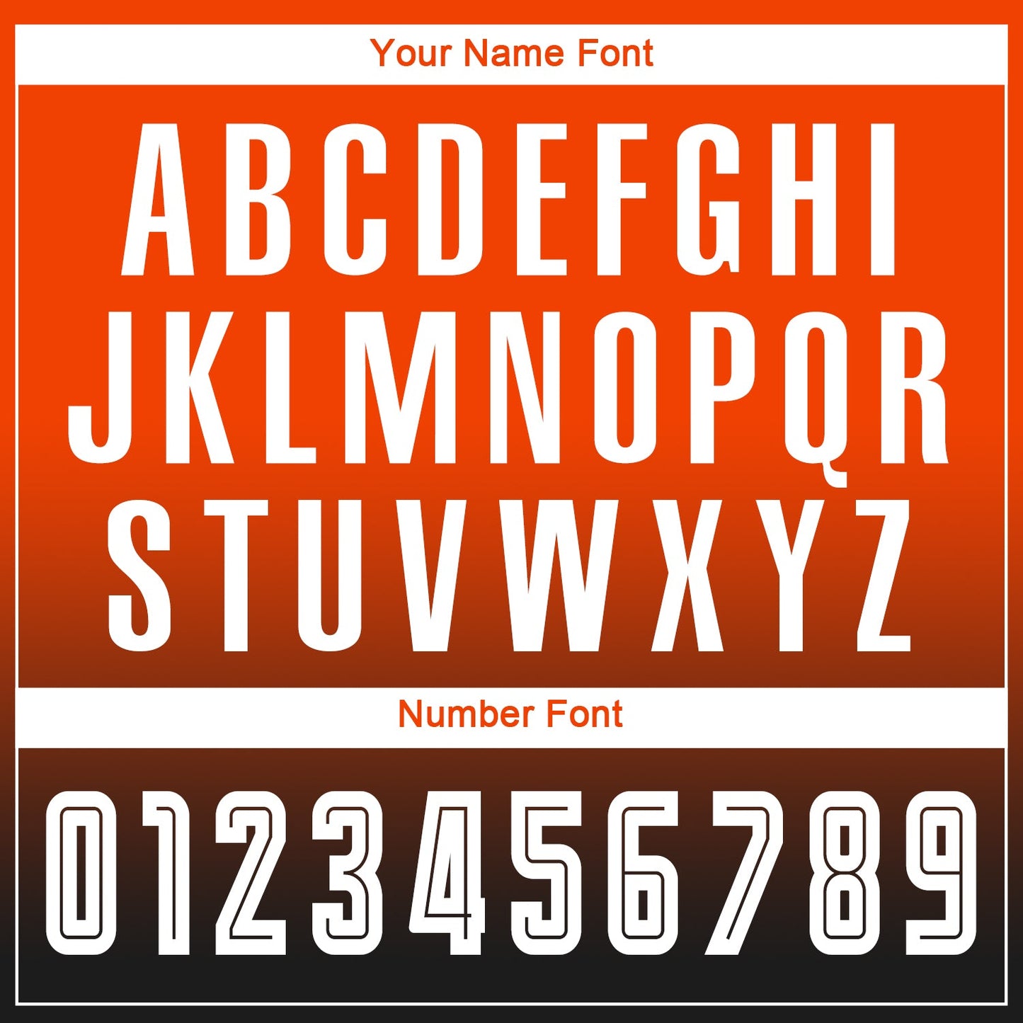 Custom Orange White-Black Sublimation Long Sleeve Fade Fashion Soccer Uniform Jersey - Sky-Custom