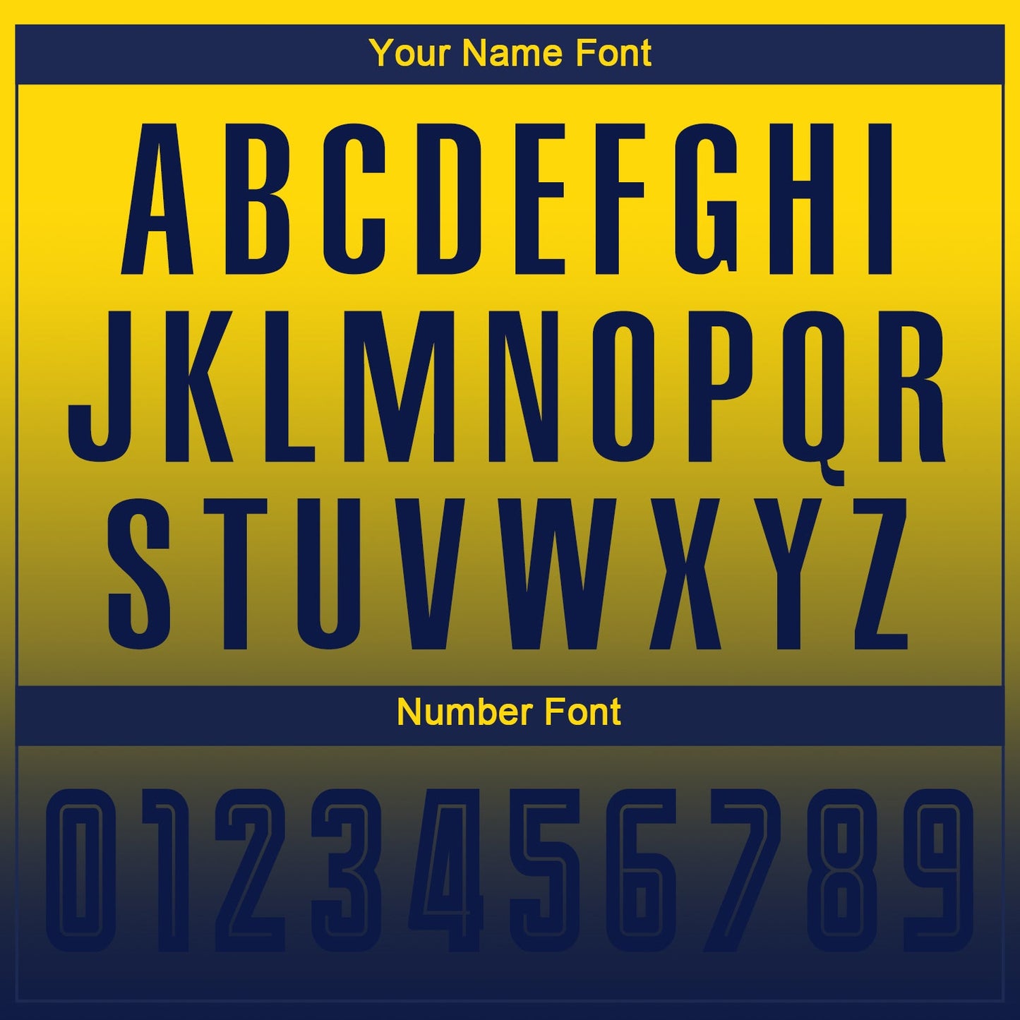 Custom Gold Navy Sublimation Long Sleeve Fade Fashion Soccer Uniform Jersey - Sky-Custom