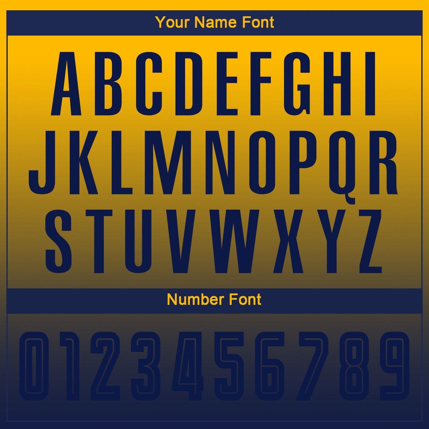 Custom Gold Navy Sublimation Long Sleeve Fade Fashion Soccer Uniform Jersey - Sky-Custom