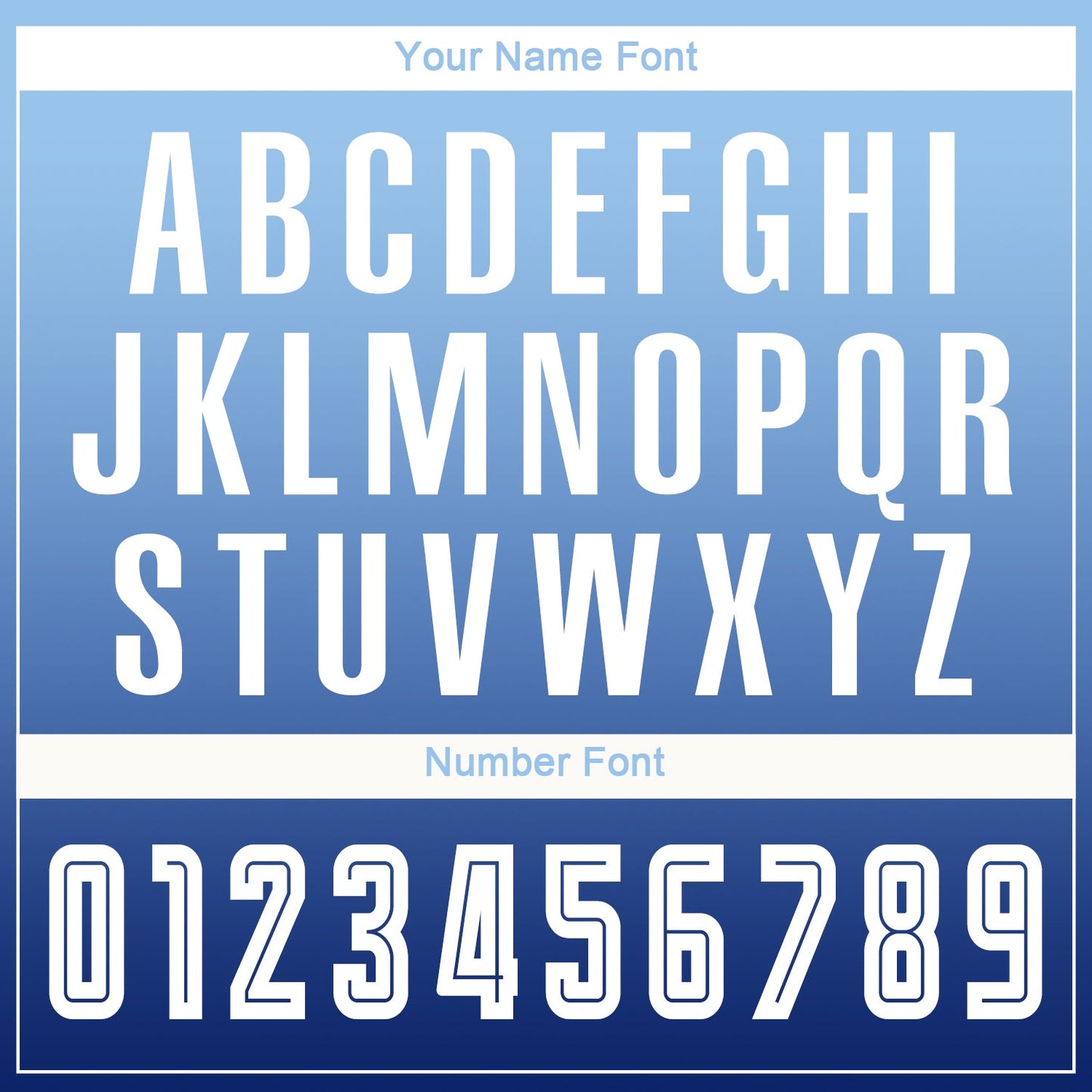 Custom Light Blue White-Navy Sublimation Long Sleeve Fade Fashion Soccer Uniform Jersey - Sky-Custom