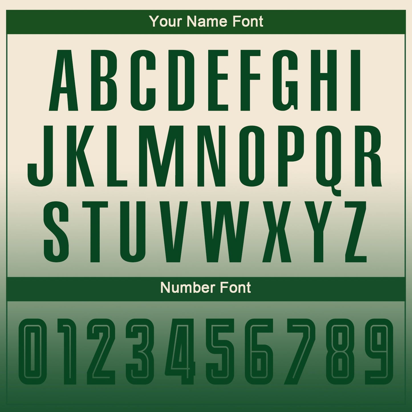 Custom Cream Green Sublimation Long Sleeve Fade Fashion Soccer Uniform Jersey - Sky-Custom