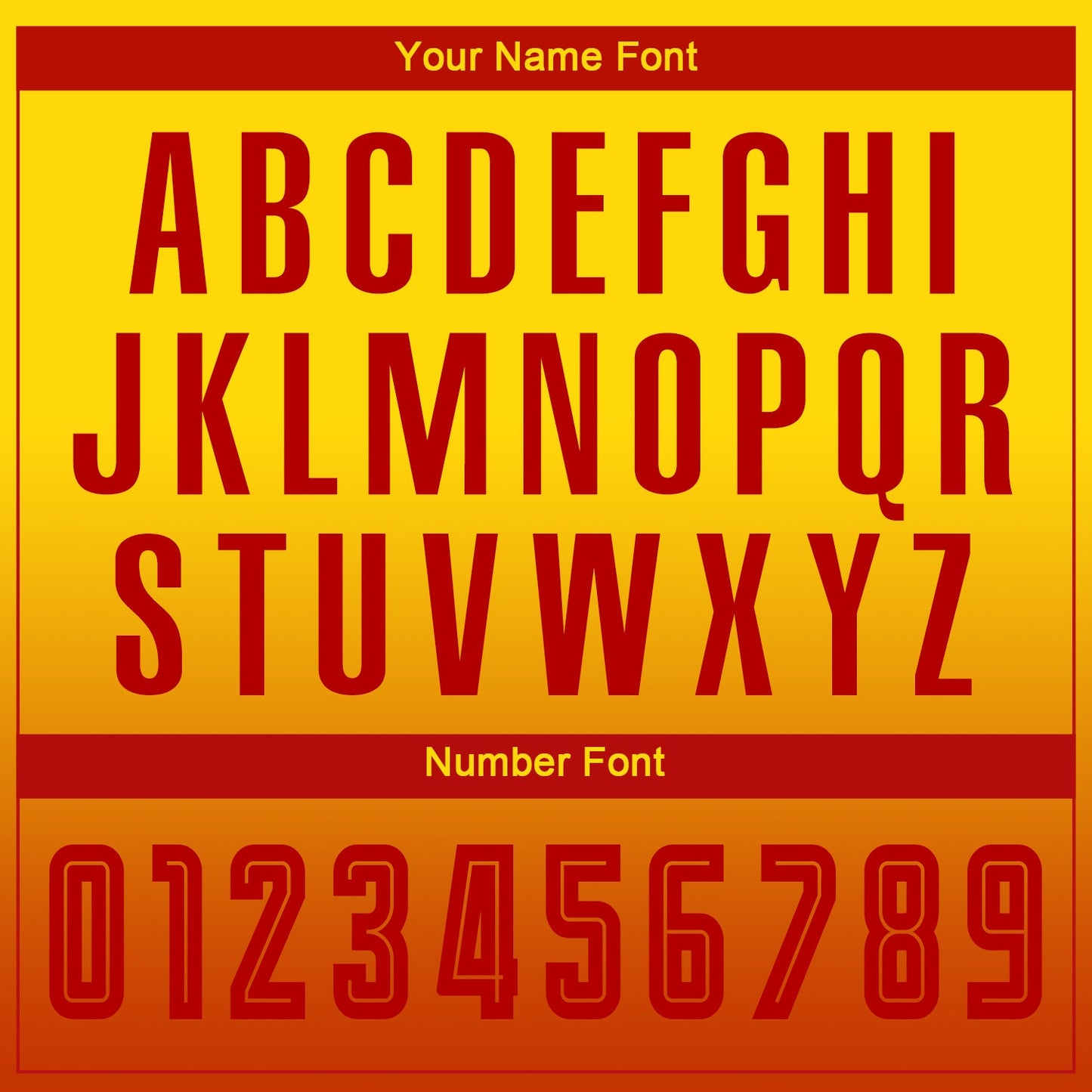 Custom Gold Red Sublimation Long Sleeve Fade Fashion Soccer Uniform Jersey - Sky-Custom