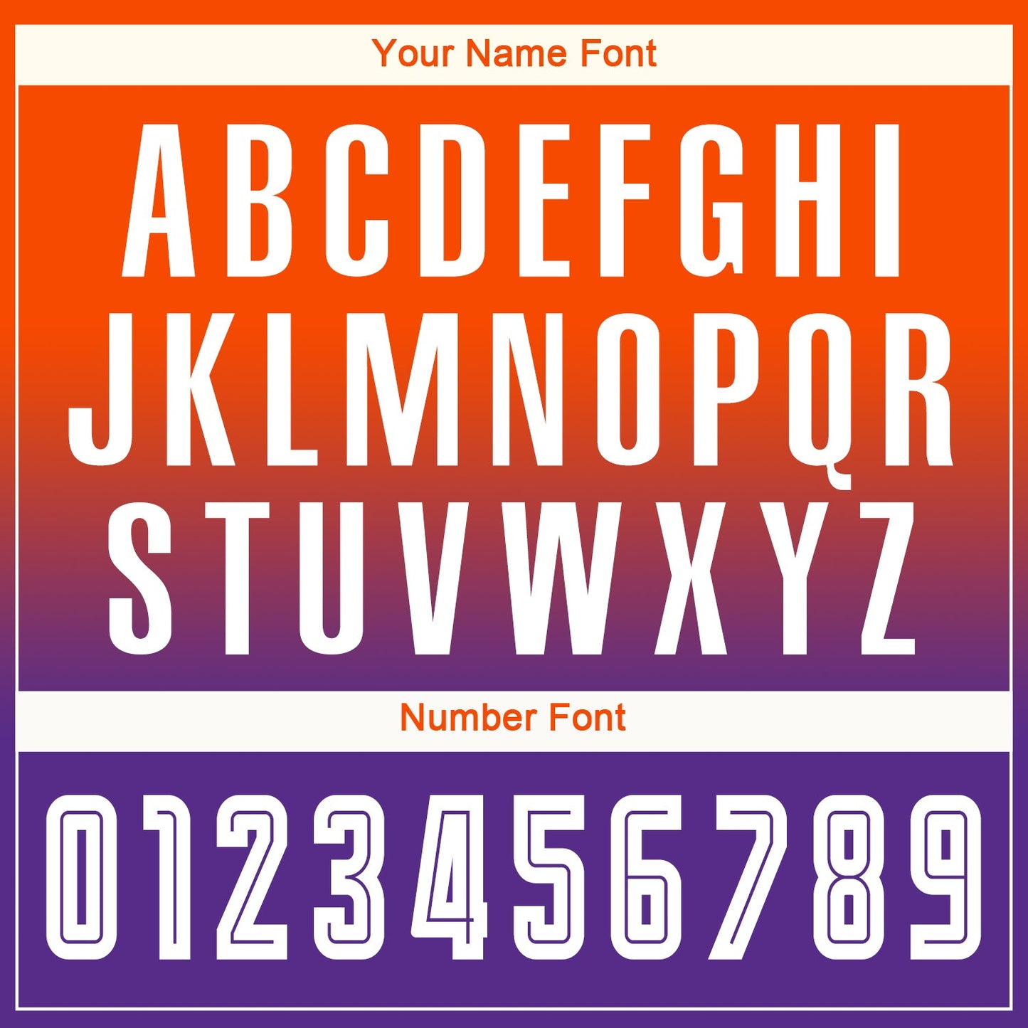 Custom Orange White-Purple Sublimation Long Sleeve Fade Fashion Soccer Uniform Jersey - Sky-Custom