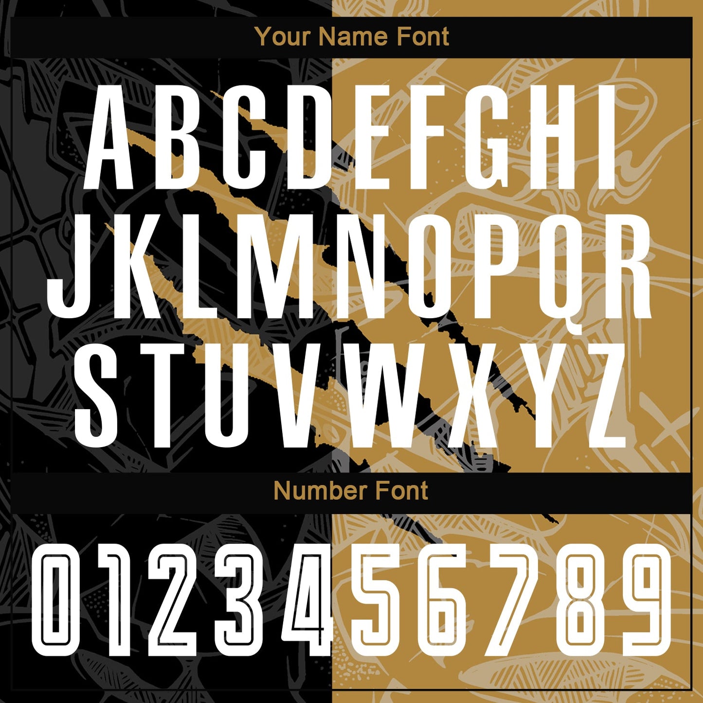 Custom Graffiti Pattern White Black-Old Gold Scratch Sublimation Soccer Uniform Jersey - Sky-Custom